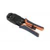 Extralink RJ45 pressimistööriist 4P+6P+8P põrkmehhanismiga modulaarpistikutele, 1 tk