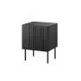 Öökapikomplekt 2 tk Cama Meble ISLA 44,5×40×59 cm must matt MDF/puitlaastplaat