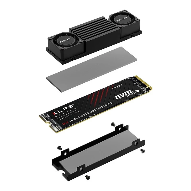 SSD-ketas PNY 2 TB M.2 PCI Express 5.0 NVMe CS3150