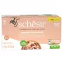 SCHESIR tuunikala ja lõhe želatiiniga - märg kassitoit - 6x50g