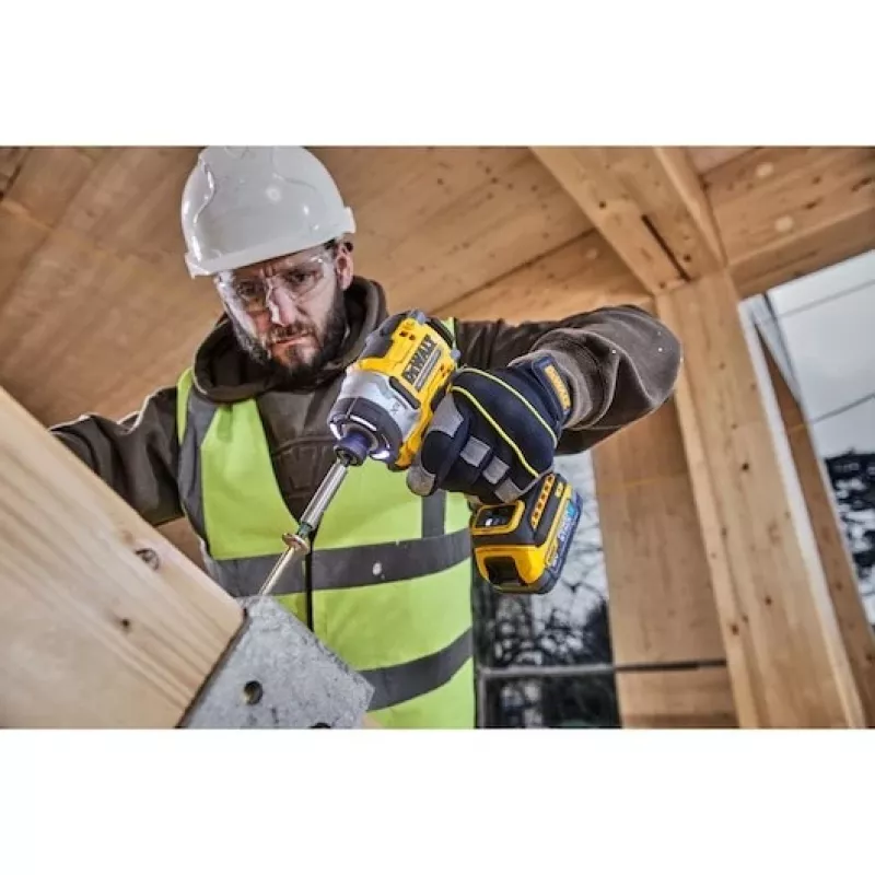 DeWALT DCF860N-XJ elektriline kruvikeeraja/löökkruvikeeraja 3800 RPM Must, Kollane