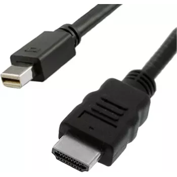 VALUE - Videokaabel - DisplayPort / HDMI - Mini DisplayPort (M) kuni HDMI (M) - 3 m - Varjestatud - Must (11.99.5797)
