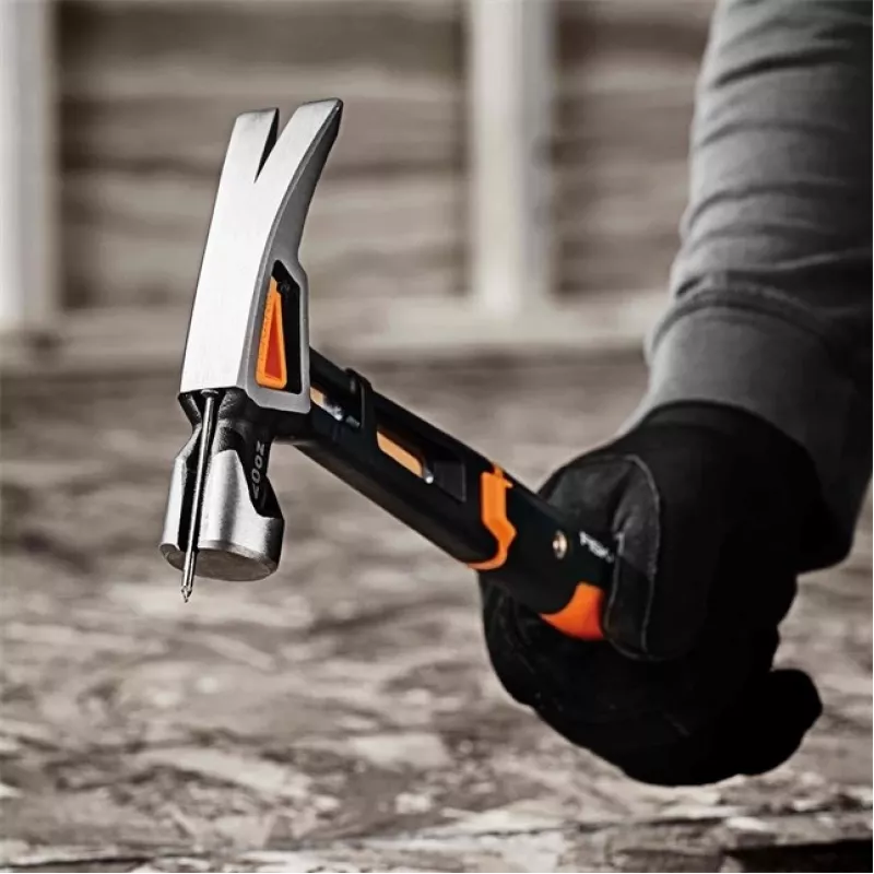 Fiskars 1020214 haamer küünishaamer must, metallik, oranž