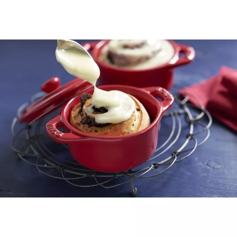 Staub Mini Cocotte Round, 4 tk - 200 ml, punane