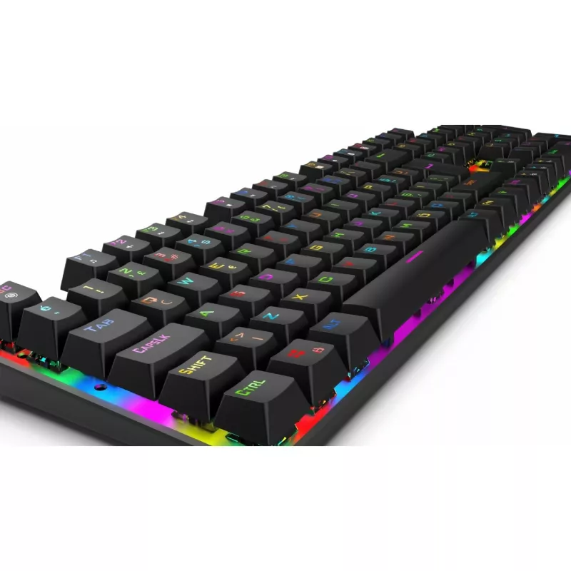 Incase Gaming Keyboard IKG-443 Mehaaniline, RGB, saksa paigutus