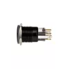DimasTech Vandalism Switch/Button 19mm Mustline Dot RGB PD218