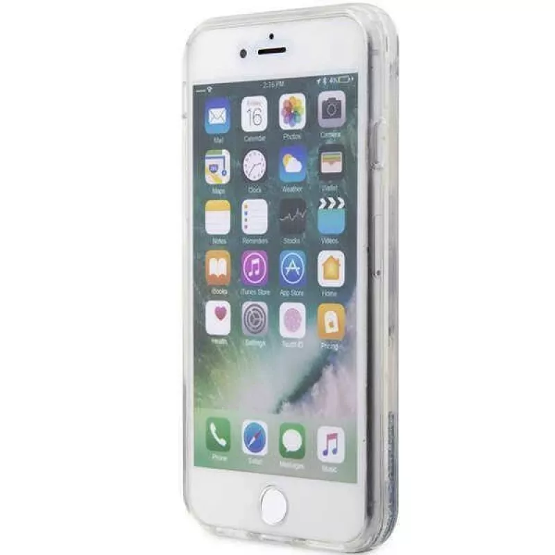 Karl Lagerfeld | Originaalkohver IPHONE SE 2022/SE 2020/7/8 Karl Lagerfeld kõvakohver sädelev Choupette pea (KLHCI8LNCHCS)