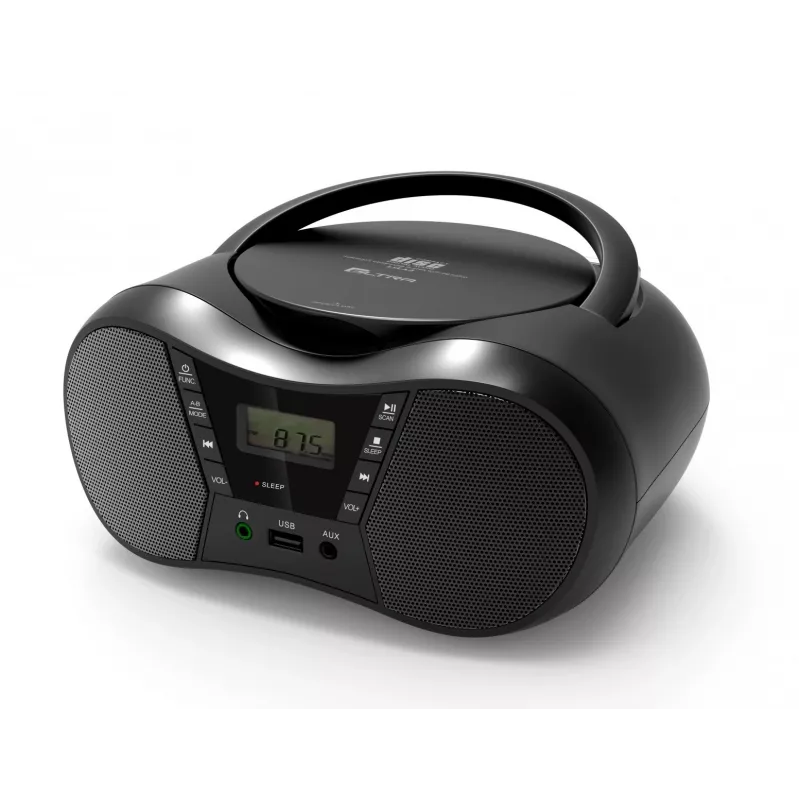 Raadiomängija CD LILA2 USB/BT must