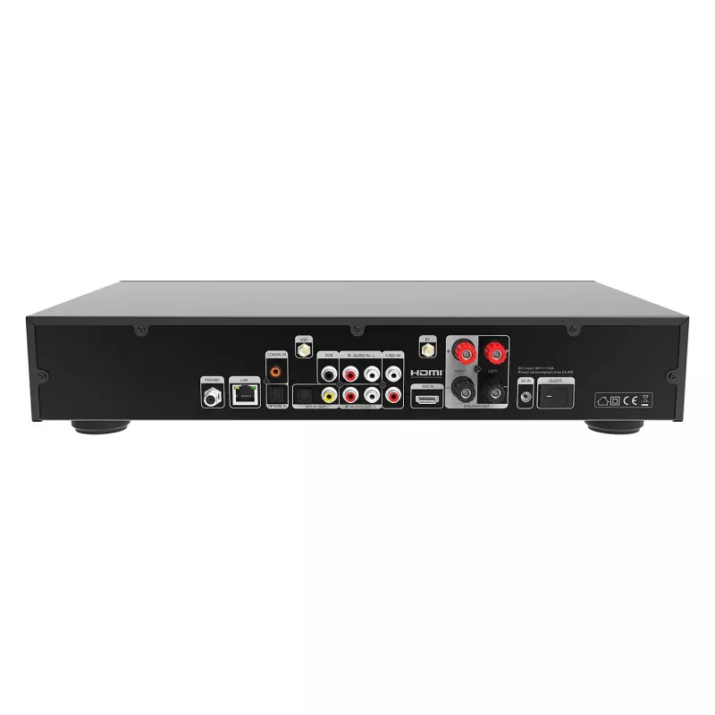 Telestar 5700550 raadio Internet Digital Must, Metallik