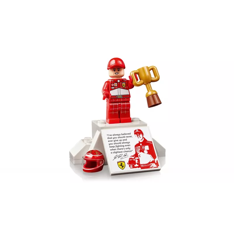 LEGO ICONS 11375 Ferrari F2004 ja Michael Schumacher