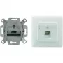 Socket outlet RJ-45 Rutenbeck 138112030 Valge