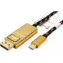 ROLINE 11.04.5848 USB-graafikaadapter 4096 x 2560 pikslit Must - Kuldne (11.04.5848)