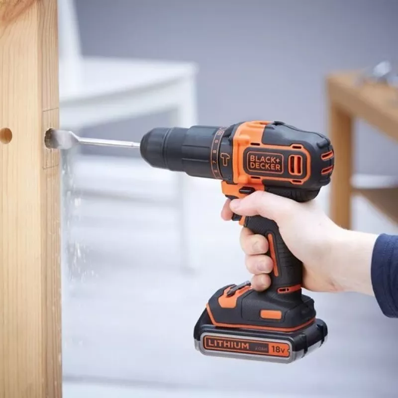 Black & Decker BDCHD18K1B2-QW trell 1400 RPM
