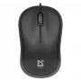 Juhtmega optiline hiir DEFENDER PATCH MS-759 USB Type-A, kahepoolne, 1000 DPI, must