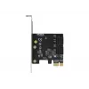 SATA PCI Express x1-kaart DeLOCK 90010 madalprofiilne kuju