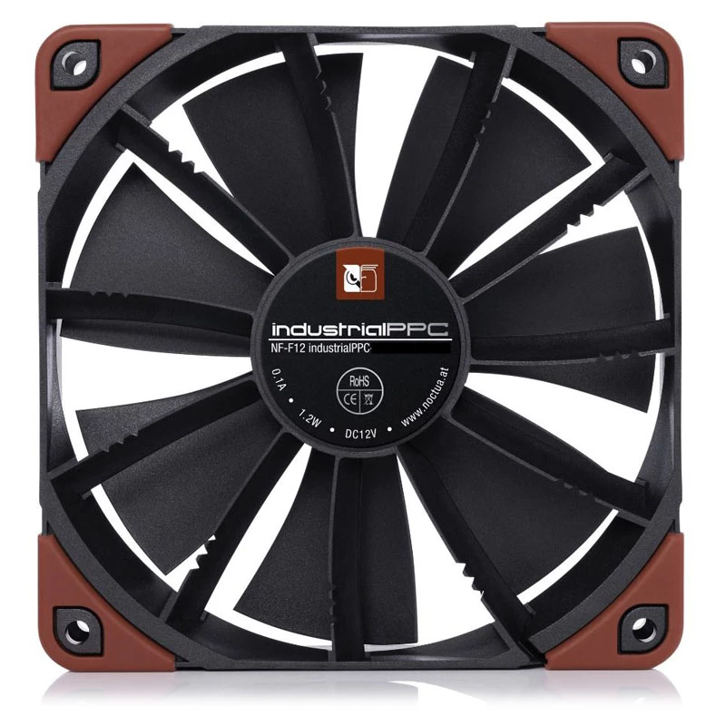 Noctua NF-F12 industrialPPC-24V-3000 120mm PWM korpuse ventilaator