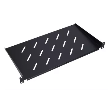 Rack shelf Extralink Extralink Shelf 1U 250mm Must 19 tolli