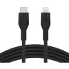 Lightning-kaabel 2 m Belkin CAA009BT2MBK USB-C Lightning must