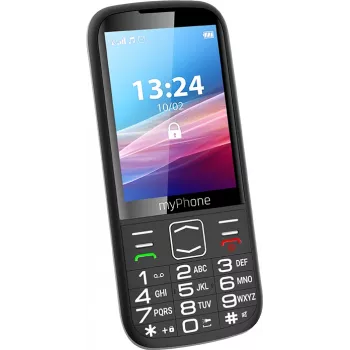 myPhone HALO 4 LTE | Must | 3.5 tolli | TFT | 128 MB | 64 MB | Kahe SIM-kaardiga | 3G | Bluetooth | Põhikaamera eraldusvõime 2 MP | 2500 mAh