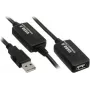 USB-kaabel Kindermann 5771000110 USB 2.0 10 m Must
