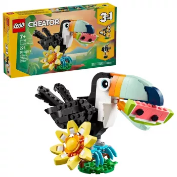Ehitusmänguasi LEGO Creator 3-in-1 Wild Animals Tropical Toucan komplekt 31173