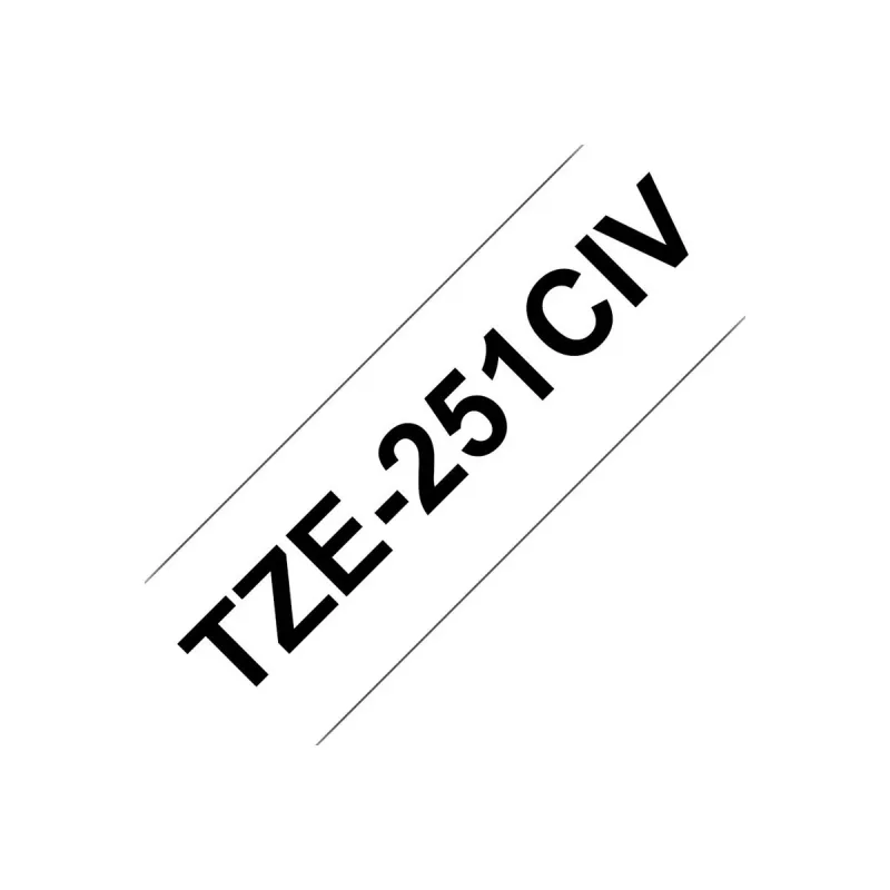 Brother TZ-251 lamineeritud lindi siltide valmistamise lint