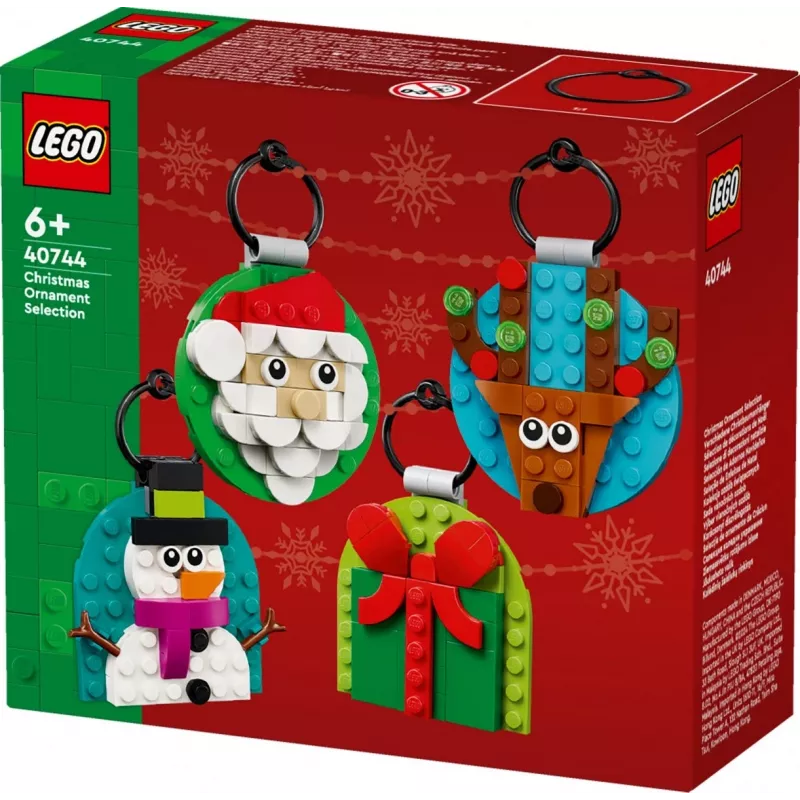Bricks Iconic 40744 Jõulukaunistuste komplekt