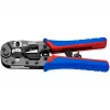 Knipex 97 51 13 kaabli krimpritangid Krimptööriist Must, Sinine, Punane