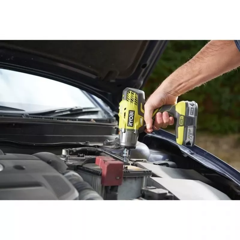 Ryobi R18IW3 akutrell/kruvikeeraja 1/2 One+ 18V 2,0Ah Must, Roheline