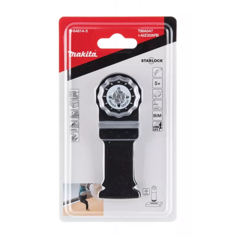Makita B-64814-5 pusle/ketassaag/saagimislõiketera Bimetall 5 tk