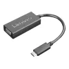 Lenovo 4X90M42956 videokaabli adapter VGA (D-Sub) USB USB-C Must