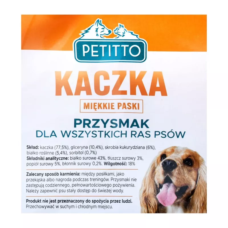 PETITTO Duck Soft stripes - koeramaius - 500 g