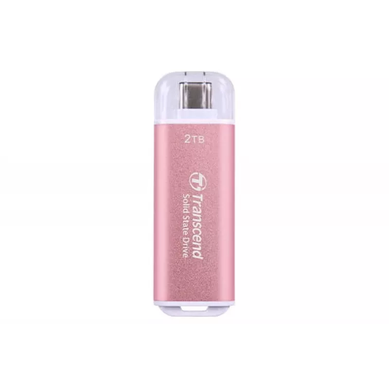 Väline pooljuhtketas TRANSCEND TS2TESD300P 2 TB USB-C, kuni 1050/950 MB/s, alumiinium, sinine