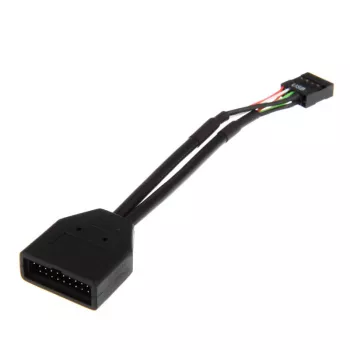 USB 19-pin to USB 9-pin adapterkaabel 0.15 m, Must, No name ZUUS-173