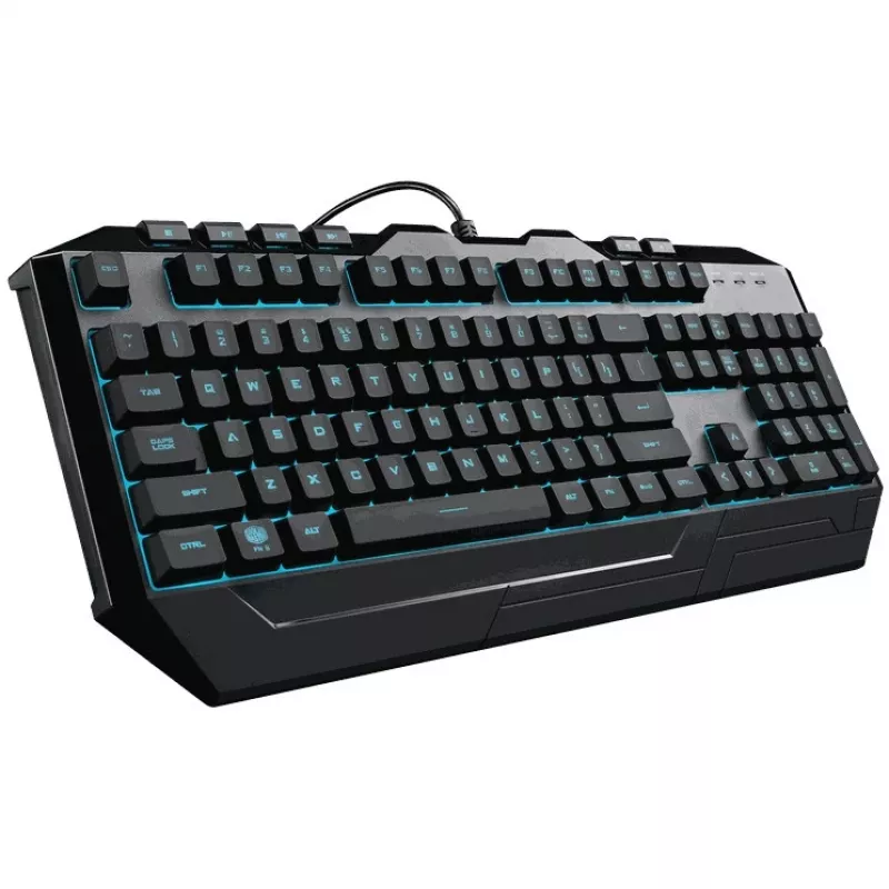 YY Cooler Master Lauaarvuti Mänguklaviatuur Devastator 3 [DE] must mono RGB uuendatud versioon