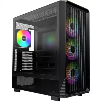 PC Case Montech X5 Midi Tower Must ATX 3x140mm Fans
