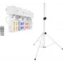 Stage LED light set EUROLITE KLS-180 Valge with BS-2 speaker stands, valge