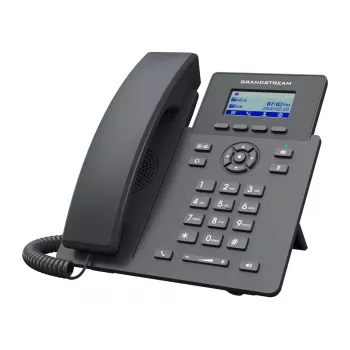 Grandstream Networks GRP2601P IP-telefon must 2 liini LCD-ekraaniga