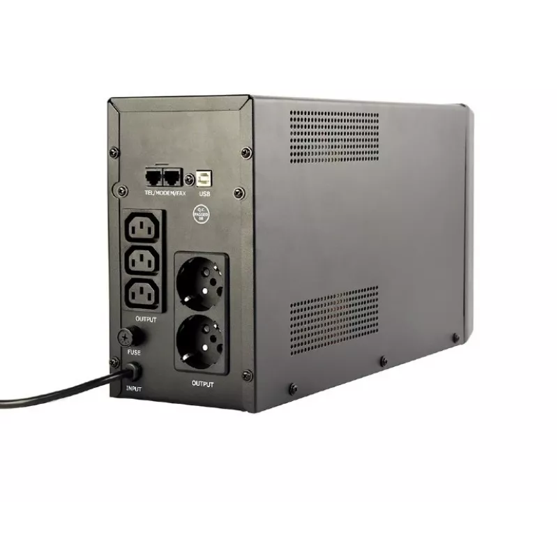 Gembird EG-UPS-035 katkematu toiteallikas (UPS) Line-Interactive 2 kVA 1200 W 5 AC pistikupesa