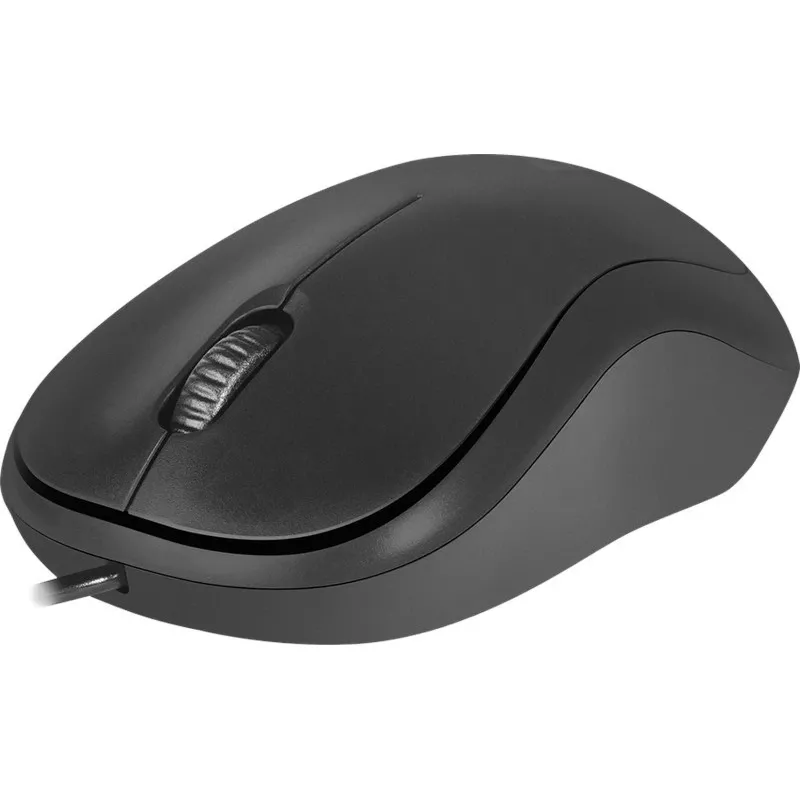 Juhtmega optiline hiir DEFENDER PATCH MS-759 USB Type-A, kahepoolne, 1000 DPI, must