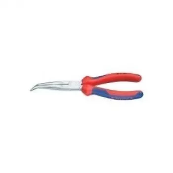 Knipex mehaaniku tangid pikkus 200 mm kuju 2 40° keermestatud mitmekomponendiline ümbris kroomitud