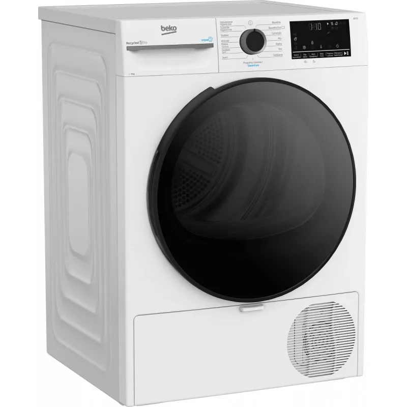 Riidekuivati BEKO BM3T49249W — eraldiseisev trummelkuivati, mudel BM3T49249W