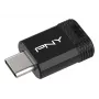 USB-mälupulk PNY Elite-X 64 GB USB USB-C 3.2 Gen 1 (3.1 Gen 1) Must