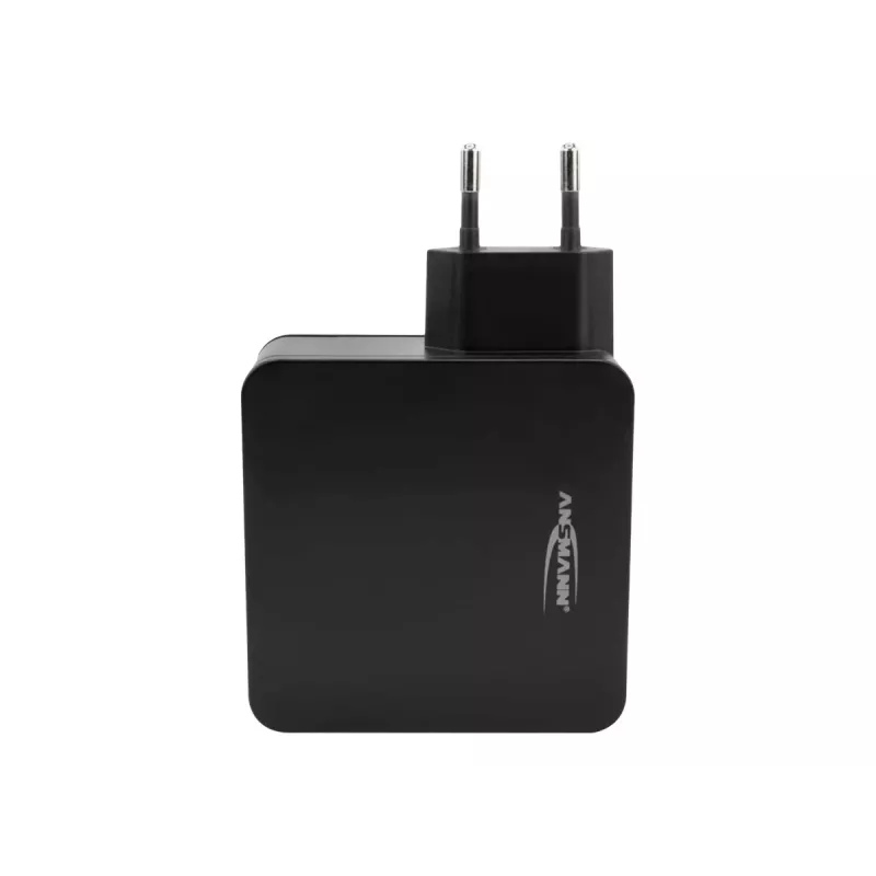 ANSMANN 247PD - Toiteplokk - 45 W - 4700 mA - PD, QC 3.0 - 2 väljundporti (USB, USB-C) - Must (1001-0095)