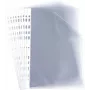 ELBA kiletasku, A4, PP, 0,06 mm, kristallselge, avatud ülaosaga, eurostants, 230 x 307 mm (M970506)