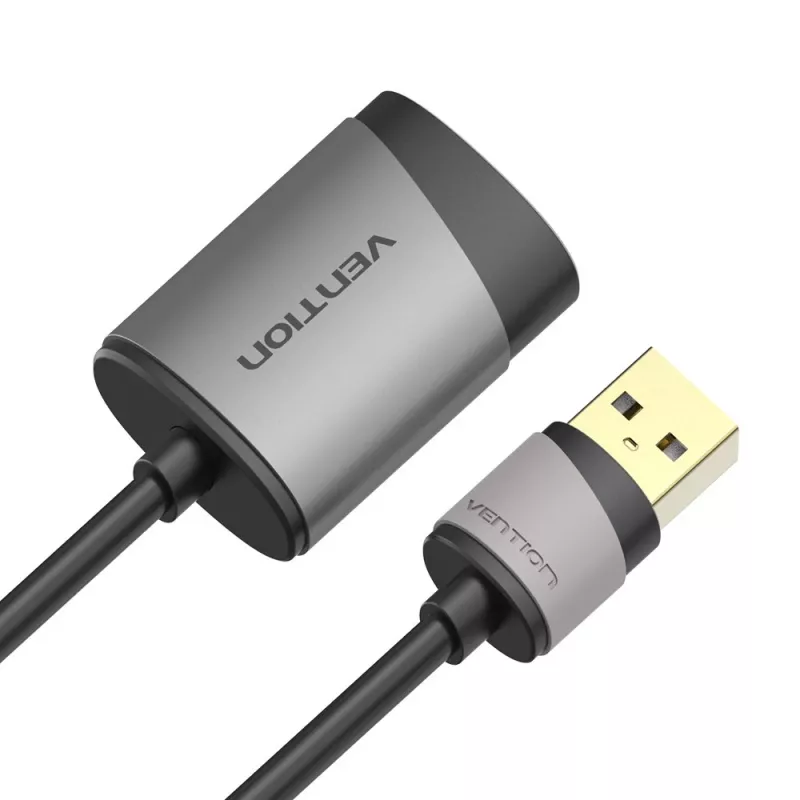 Vention USB-väline helikaart 0,15 m hall metall