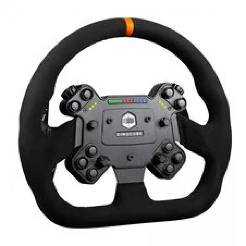 Simucube Valo GT-23 SC3 Simracingi rool, 320 mm läbimõõt, GT-disain, SC3-kiiirkinnitus - must, seemisnahk