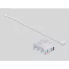 Delock - Modulaaradapter - DIN-liistule paigaldatav - CAT 6a - STP - Hall - 1 konnektor (86014)