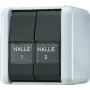 Jung 805 NAW elektrilüliti 1P must - valge (805NAW)
