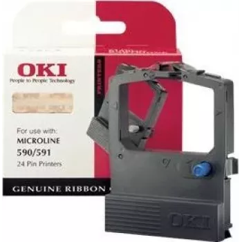 OKI 09002316 - Lindilint - 1 x Must, 4 miljonit tähemärki, mudelitele Microline 590, 590 Elite, 591, 591 E (9002316)